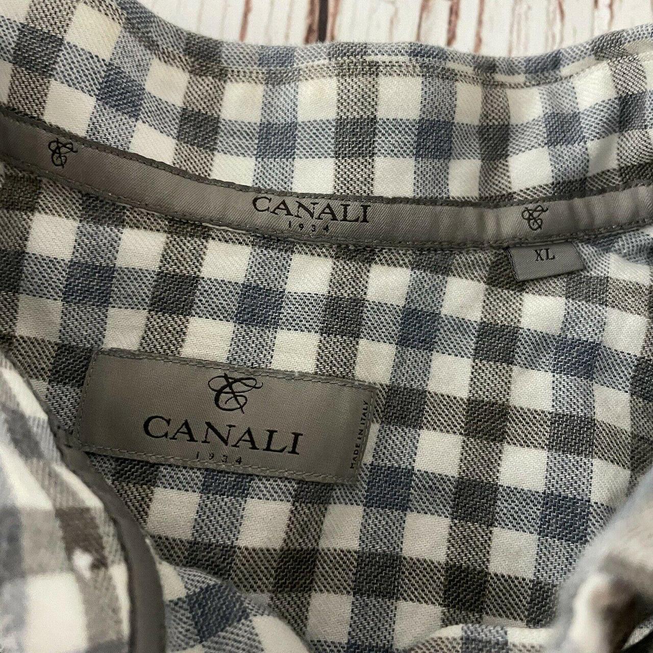 Product Image 2 - Canali Brushed Long Sleeve Plaid