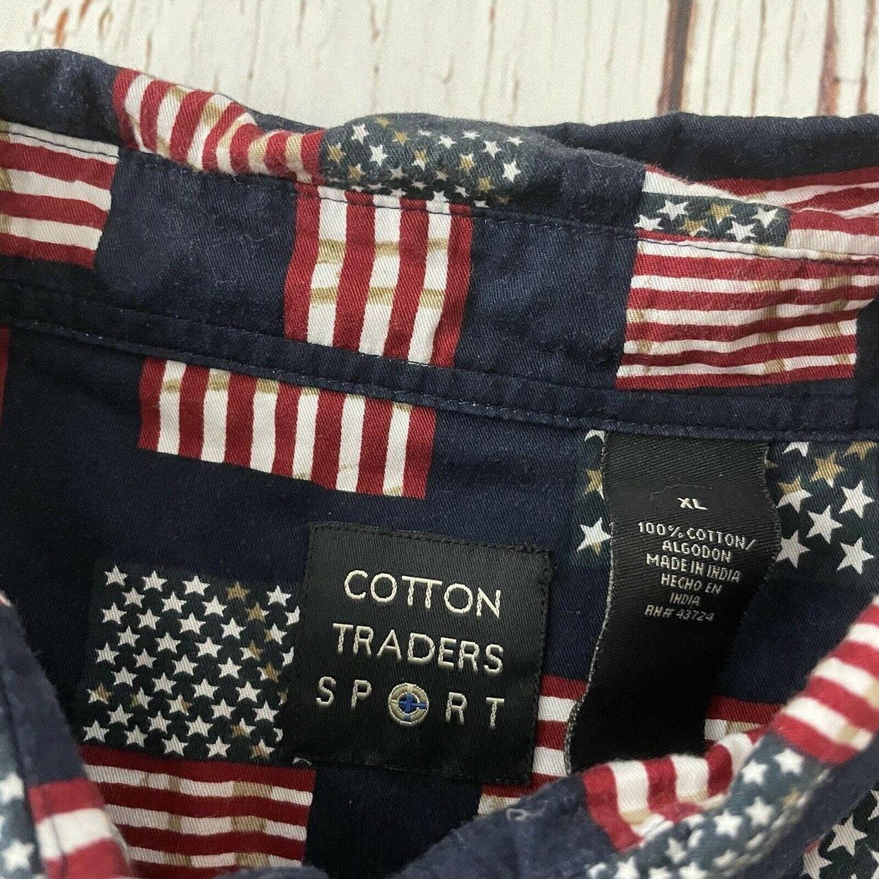 Cotton Traders Men's Blue Tshirt Depop