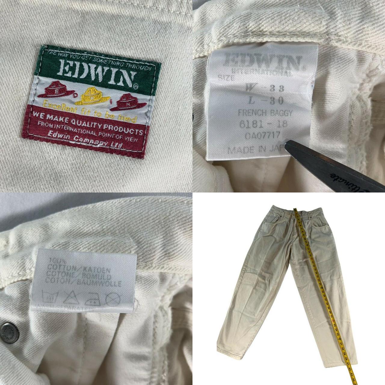 edwin french baggy jeans