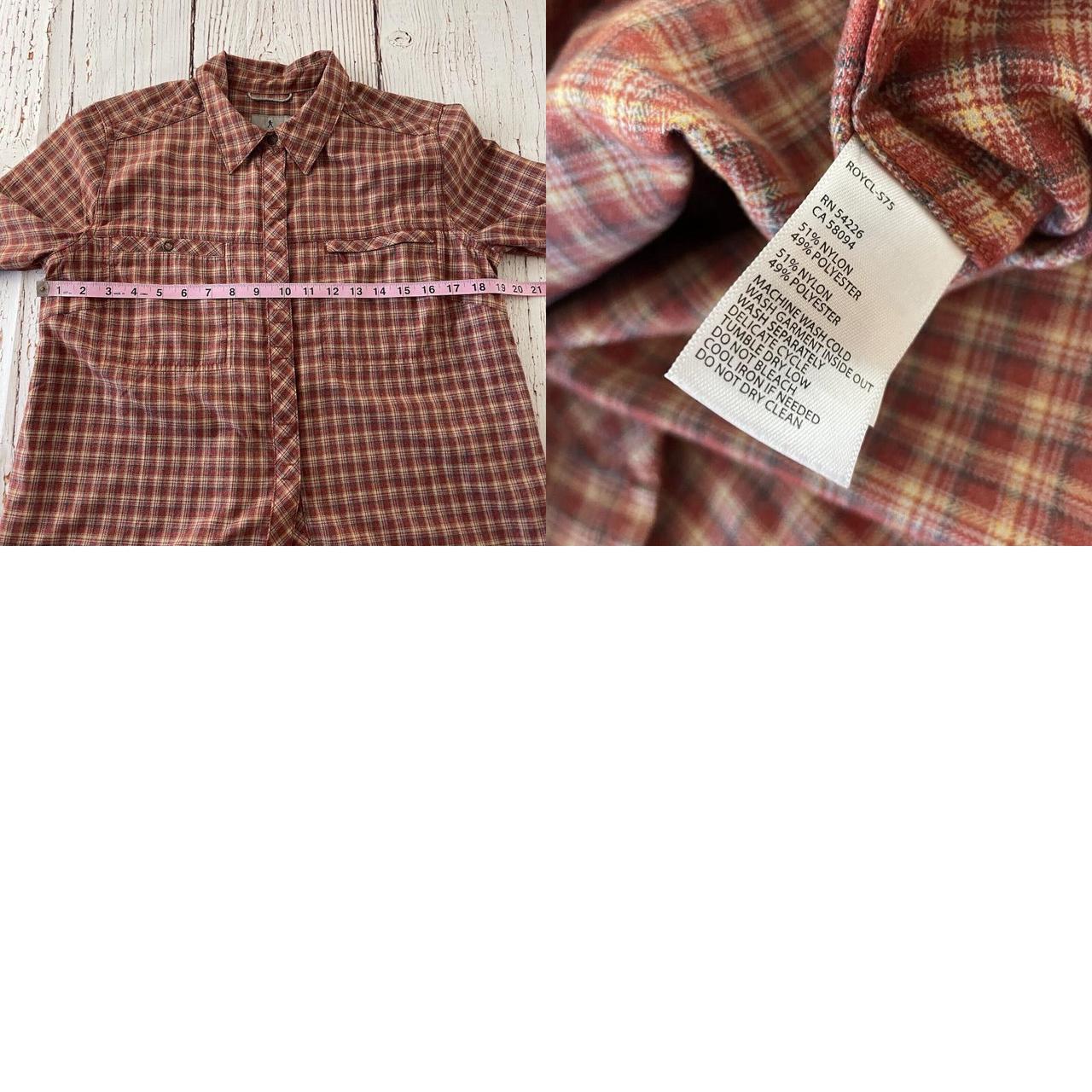 Royal Robbins Flannel Long Sleeve Plaid Snap Button... - Depop