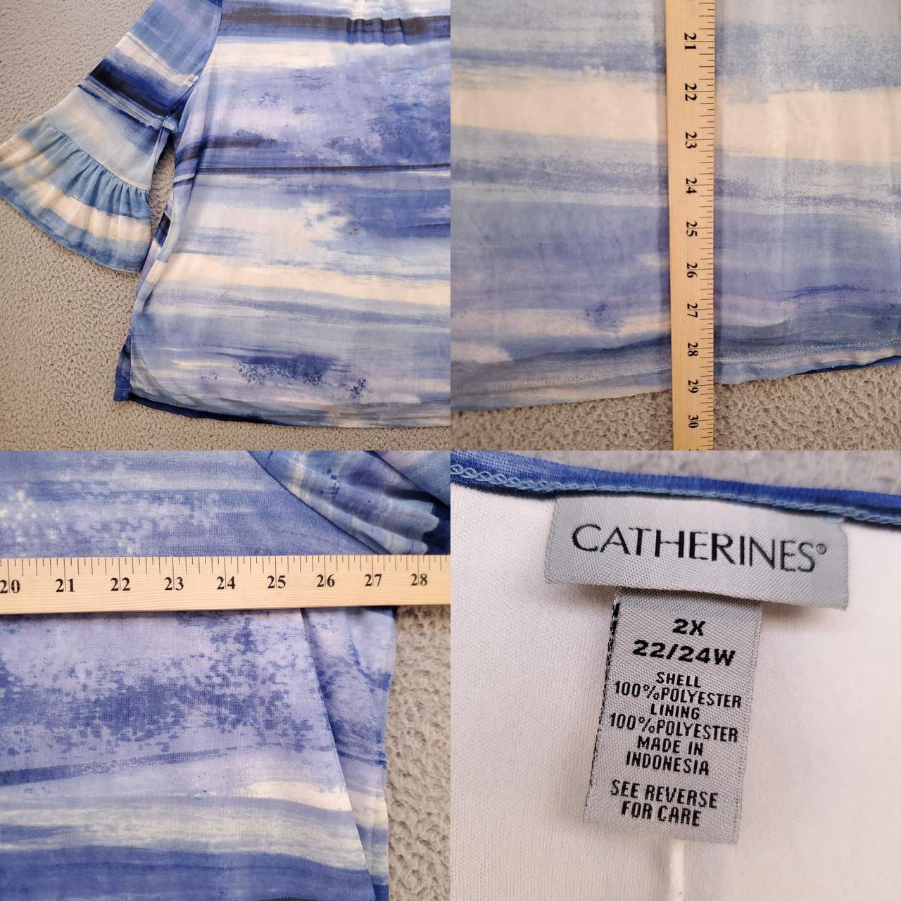 Product Image 4 - Catherine's Blouse Womens 2X TieDye