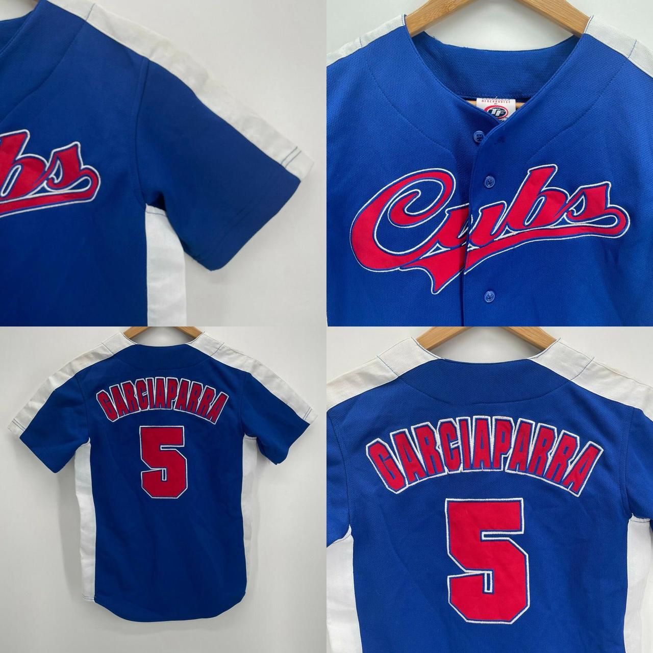 Chicago Cubs Jersey Blank Youth Medium MLB True Fan - Depop