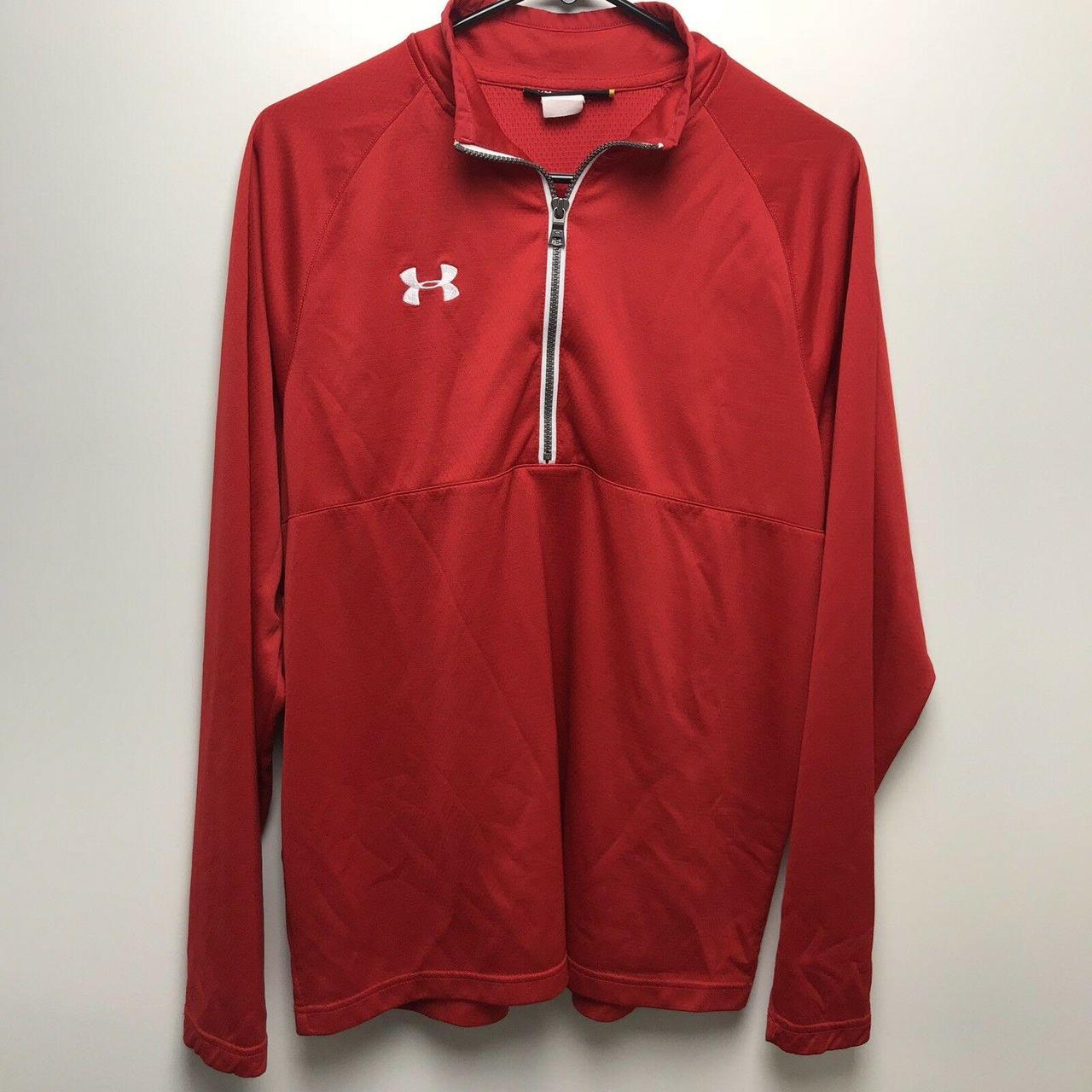 red under armour windbreaker