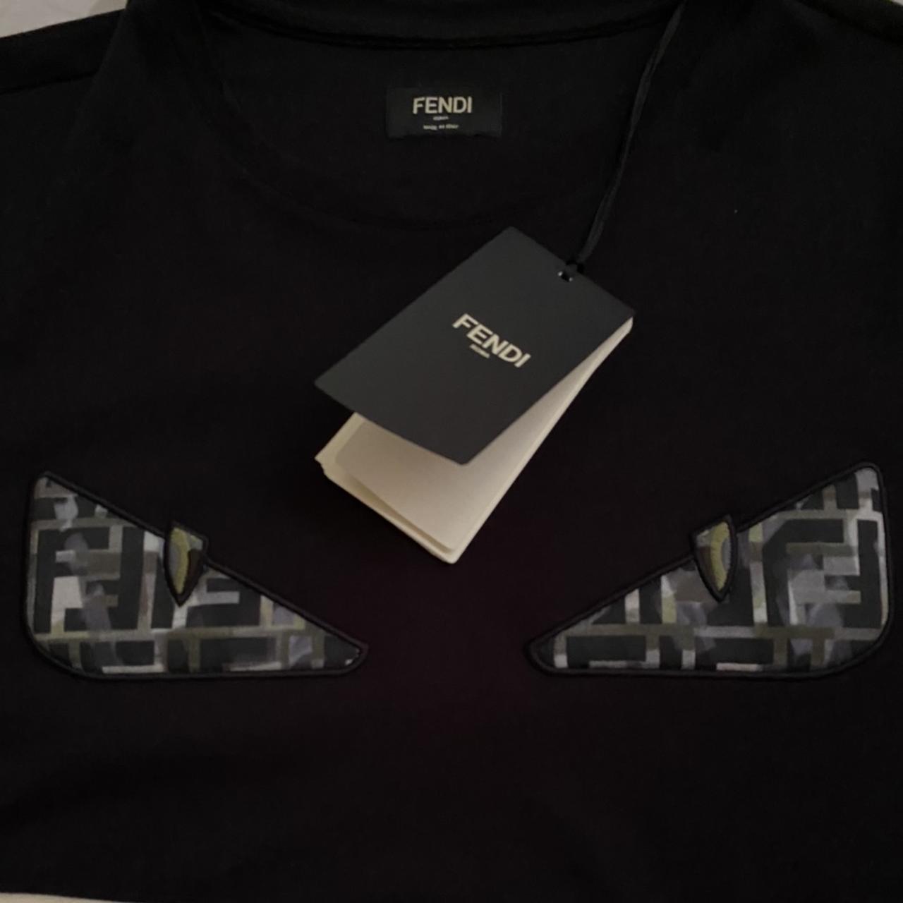 Fendi reflective t outlet shirt