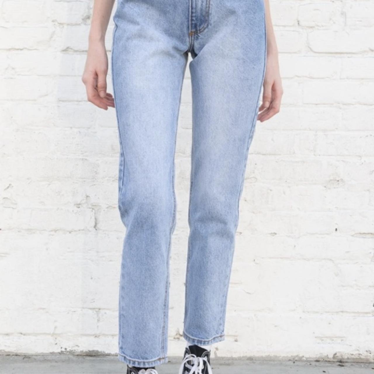 Jane Light Wash Jeans SUPER CUTE BRANDY MELVILLE... - Depop