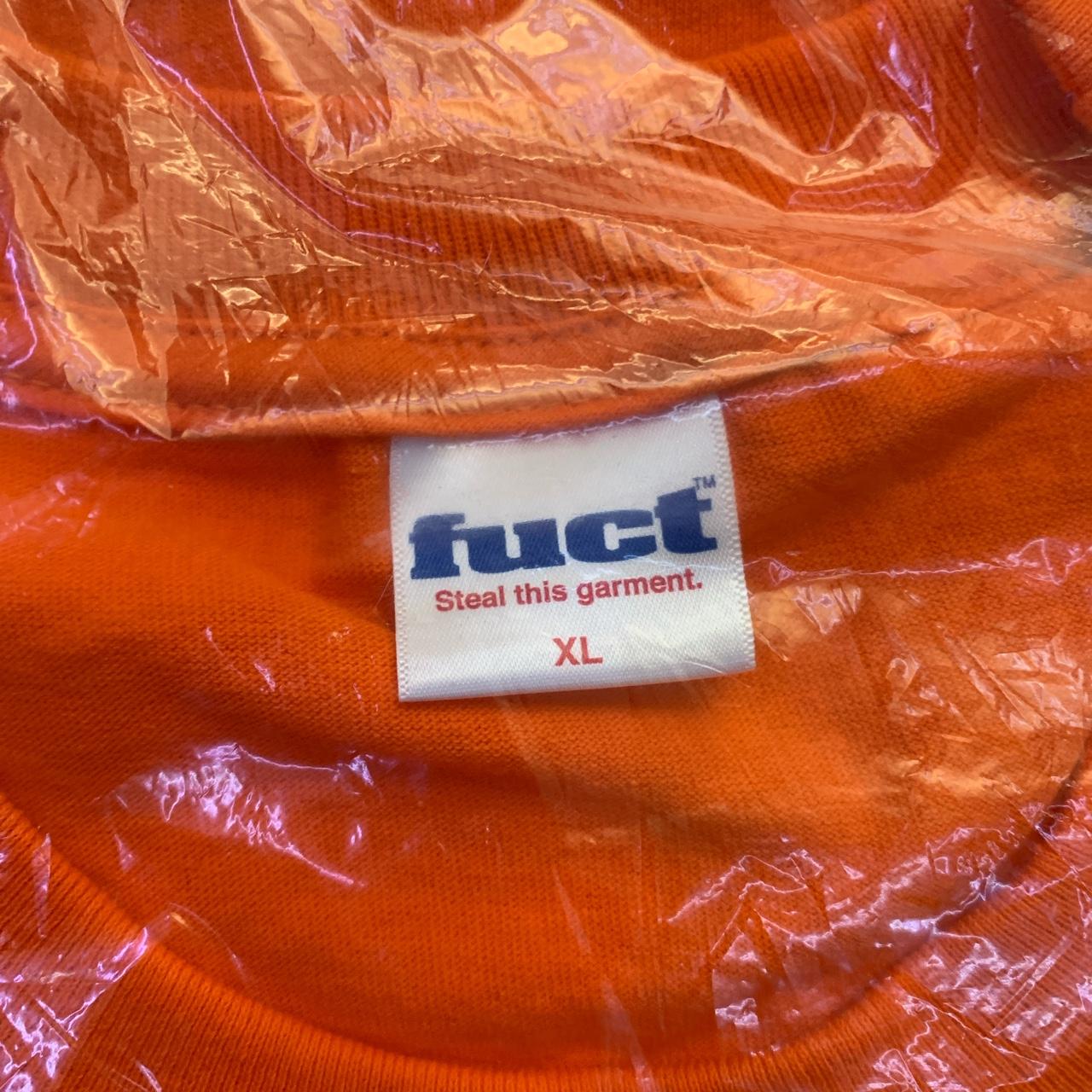 FUCT x Valentina Nappi XL tee in ORANGE Brand new... - Depop