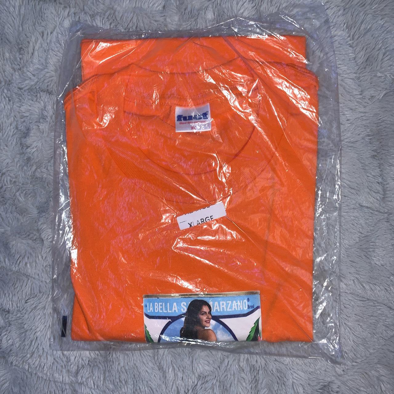 FUCT x Valentina Nappi XL tee in ORANGE Brand new... - Depop