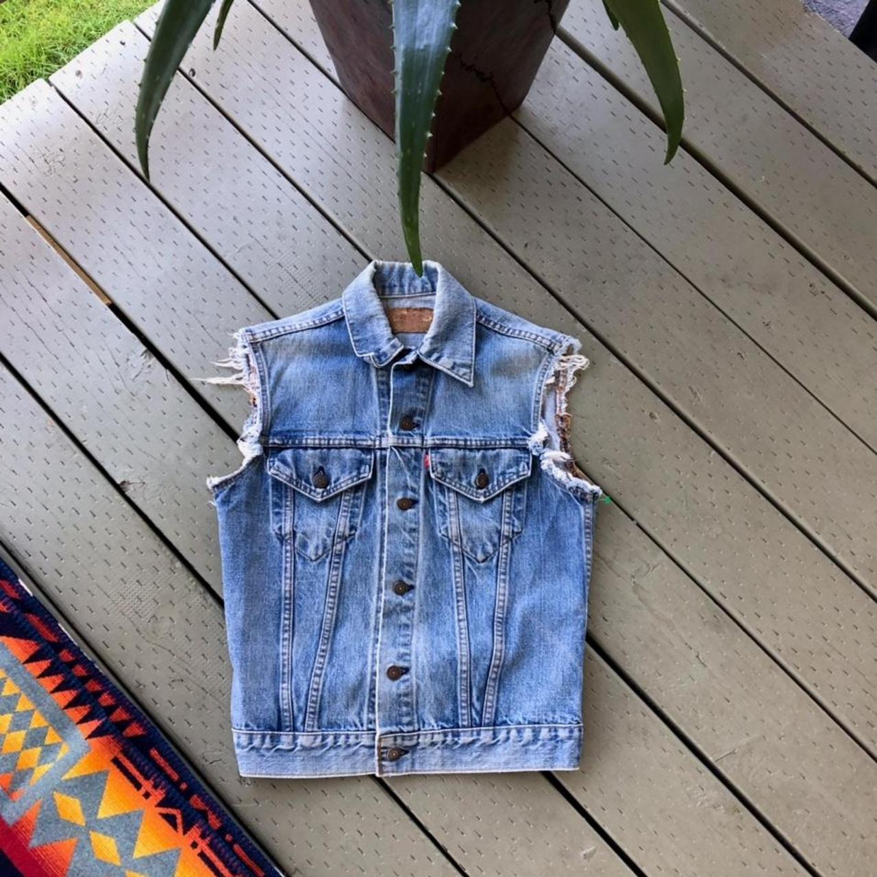 levis vest vintage