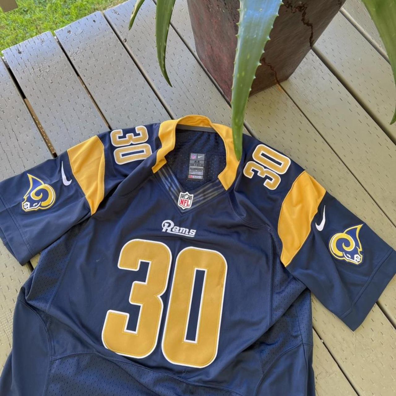 LA rams S.Jackson jersey Tagged Size L - Depop