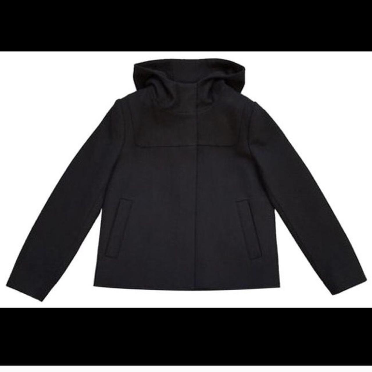 J. Crew Melton Wool high quality Hooded Bib Jacket