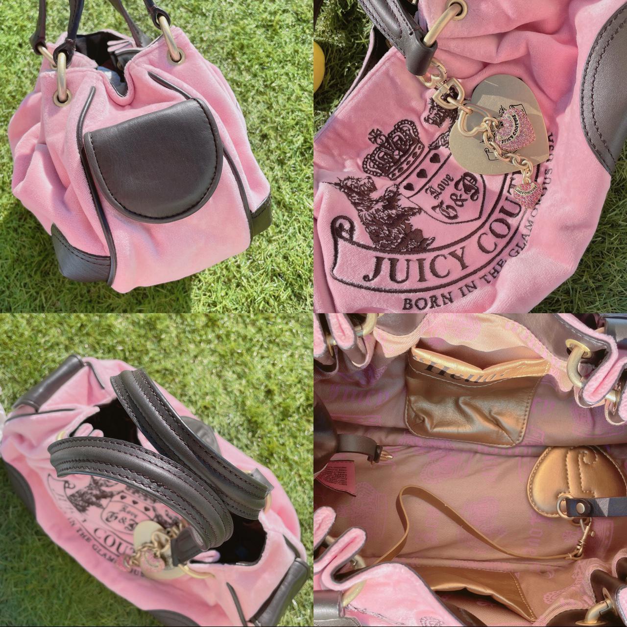 Juicy Couture Women's Pink and Brown Bag (4)