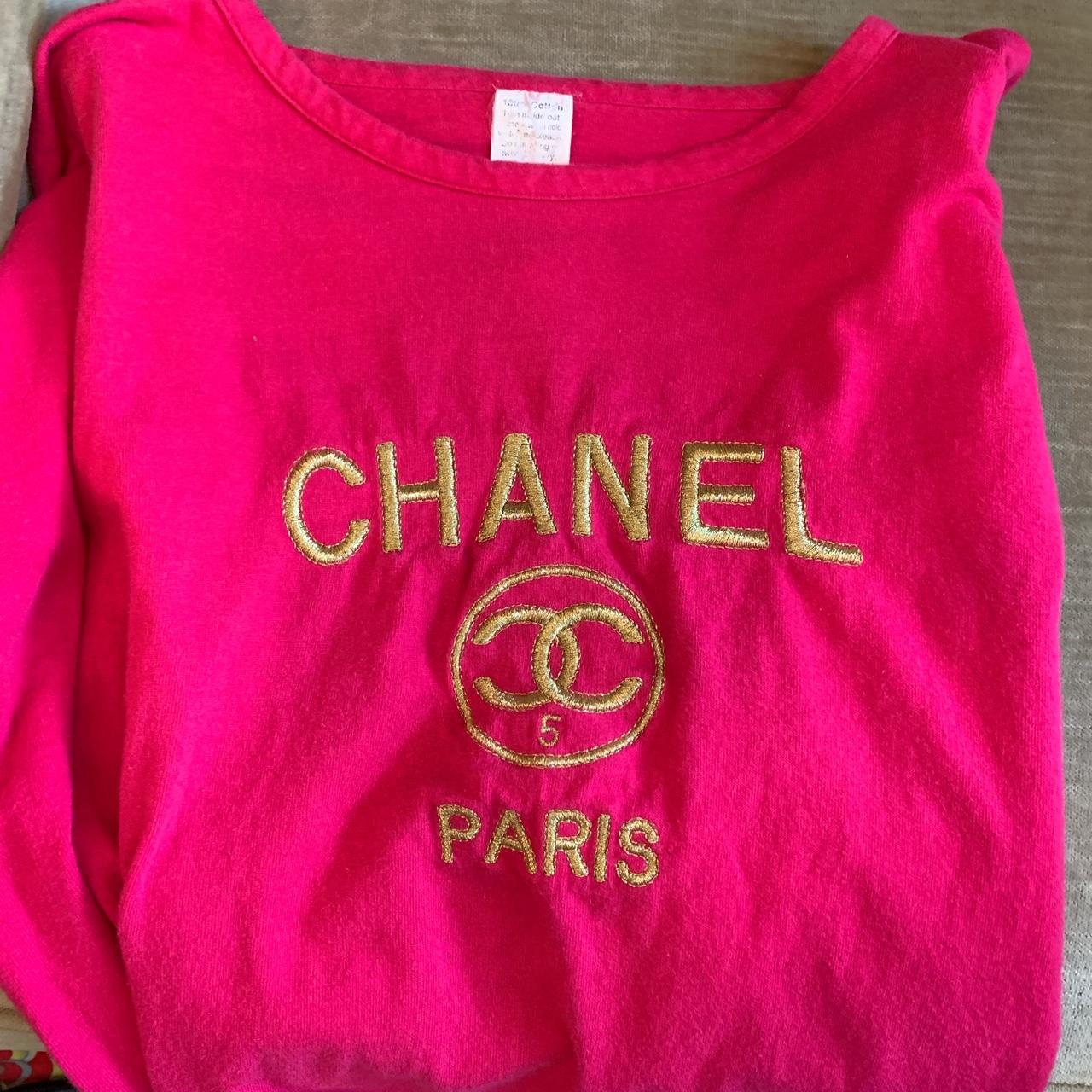 Chanel Women's Crop-top | Depop