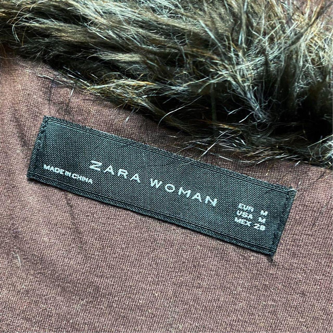 Zara Women's Black and Brown Gilet (4)