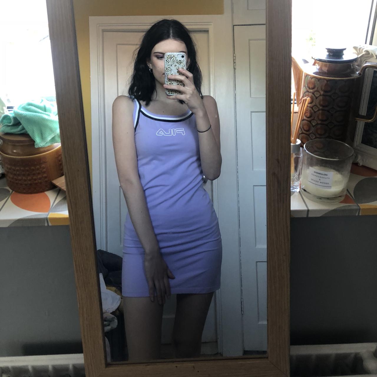 Lilac on sale fila dress