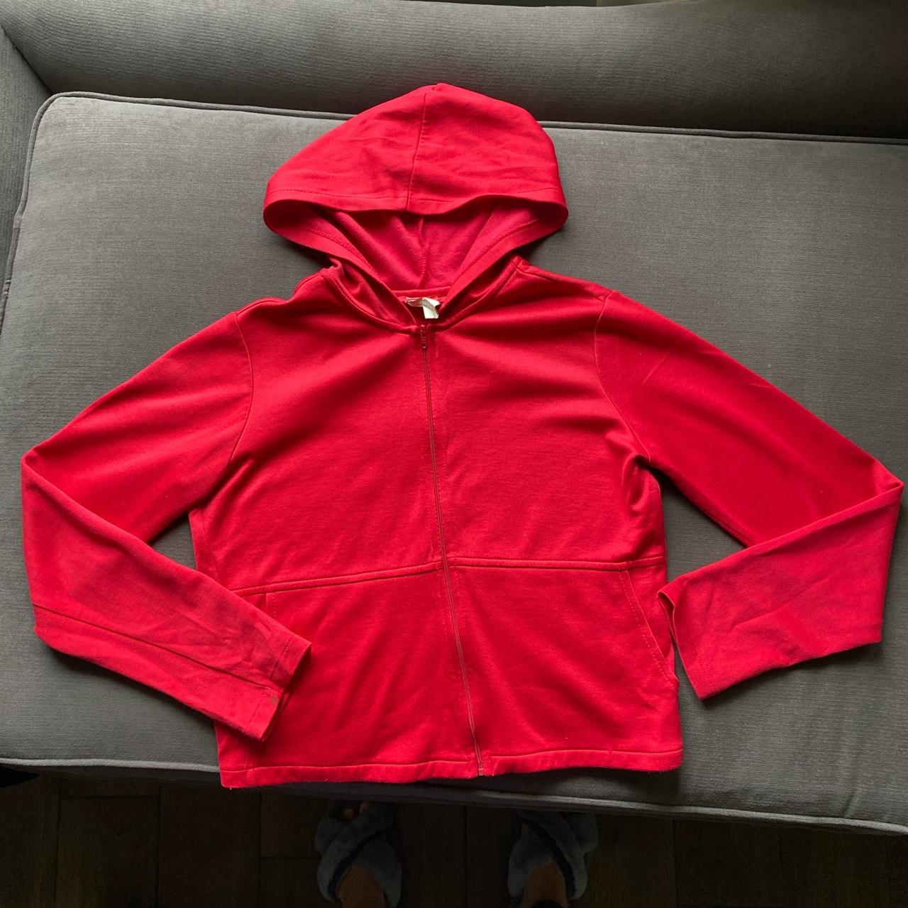 Esprit Women's Red Hoodie | Depop