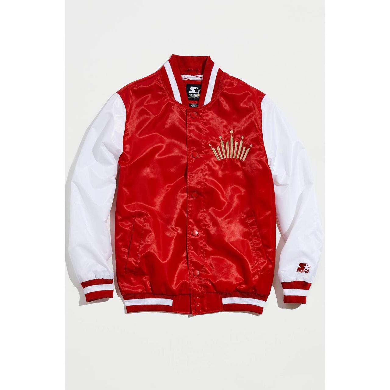 Urban Outfitters Men's Red and White Tailoredjackets Depop