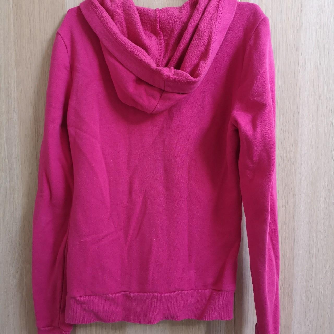 Pink Aeropostale zip-up hoodie. 💗 Fleecy fabric good... - Depop