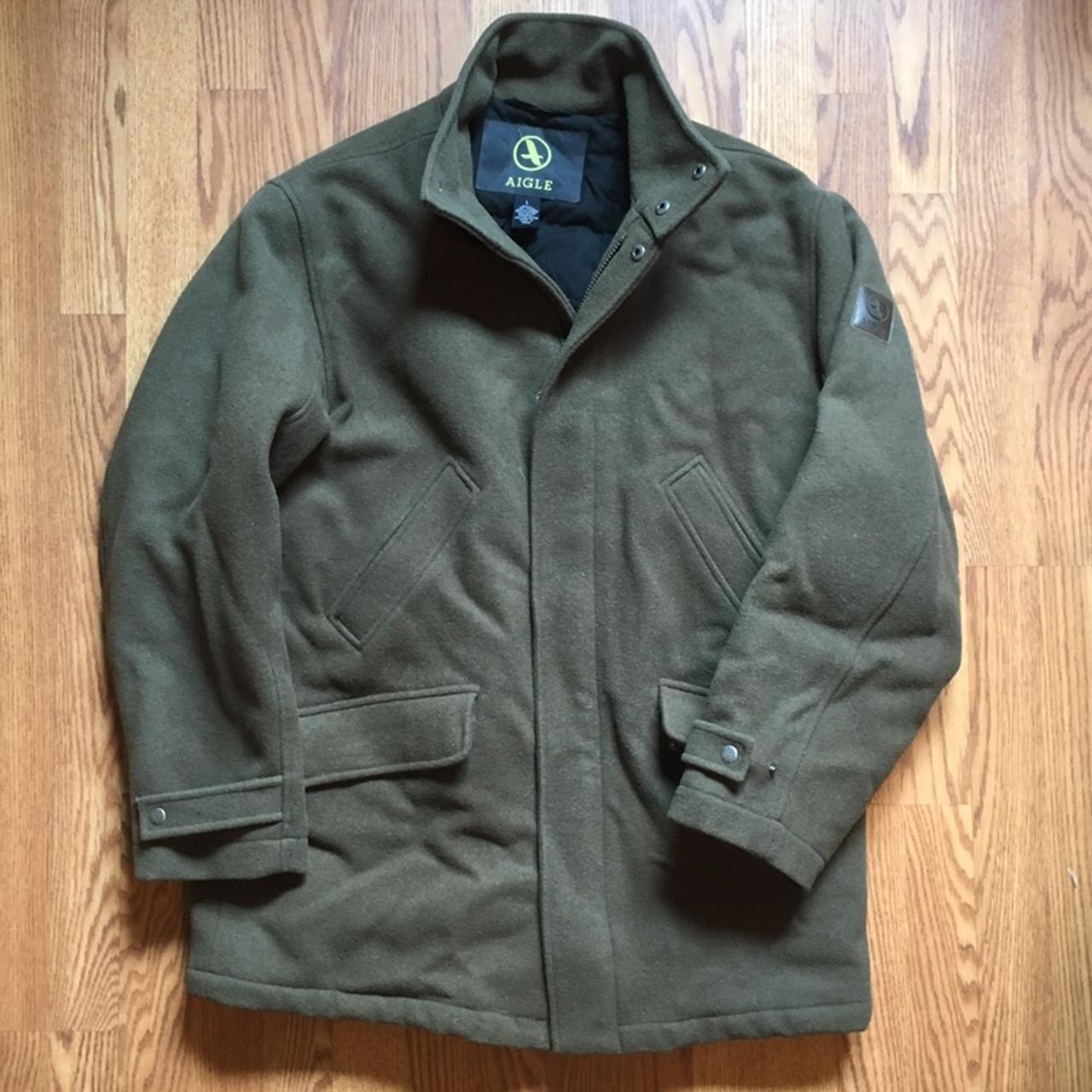 Aigle wool oversized insulated Depop
