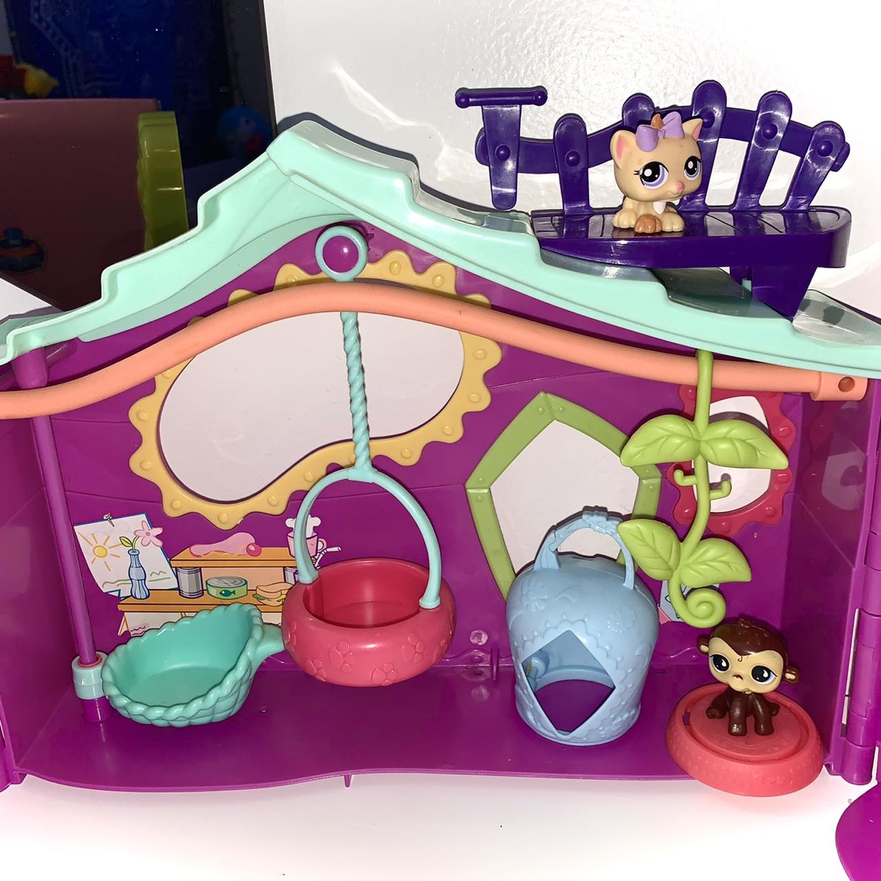 Littlest Pet Shop Purple Play Treehouse Great... - Depop