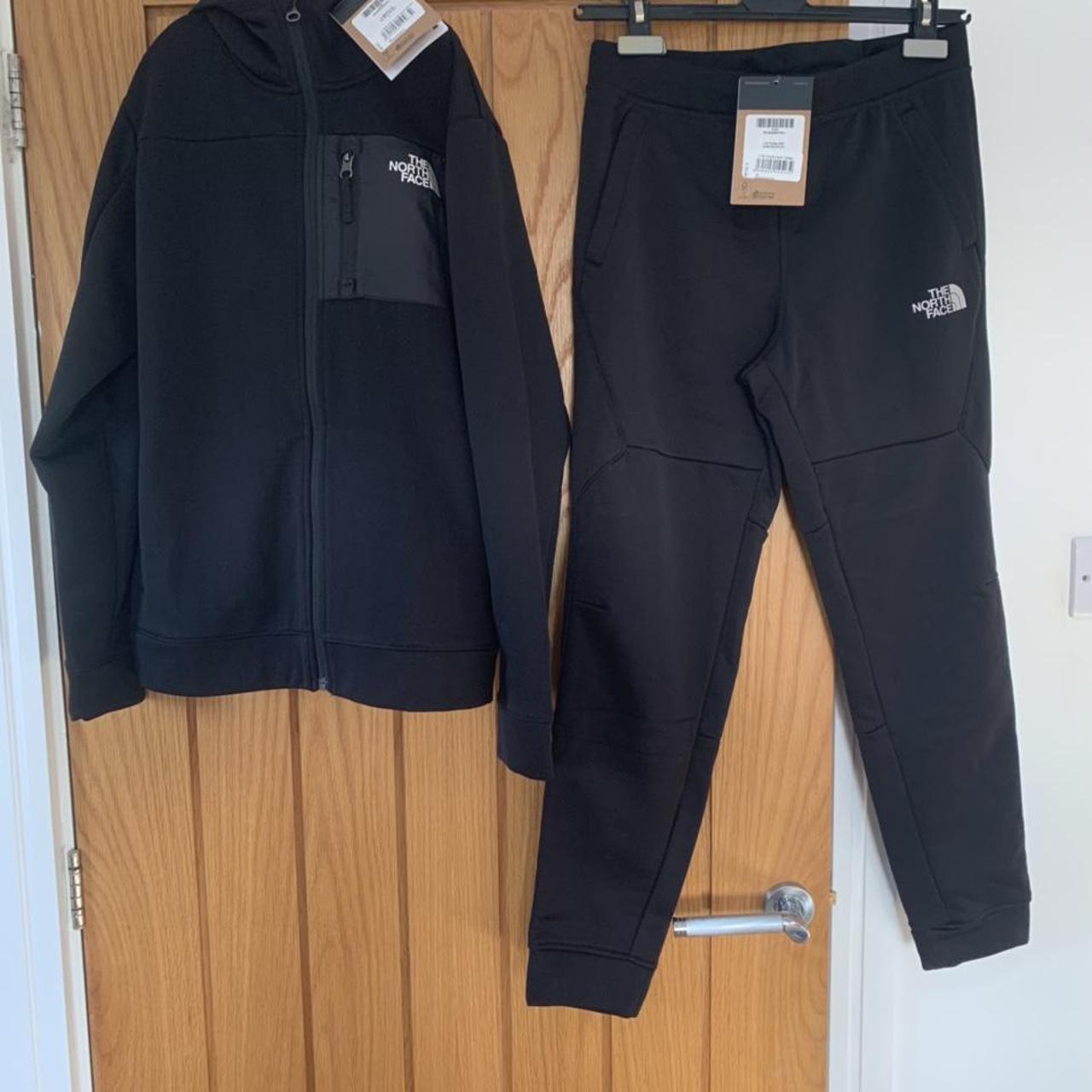 boys north face tracksuit
