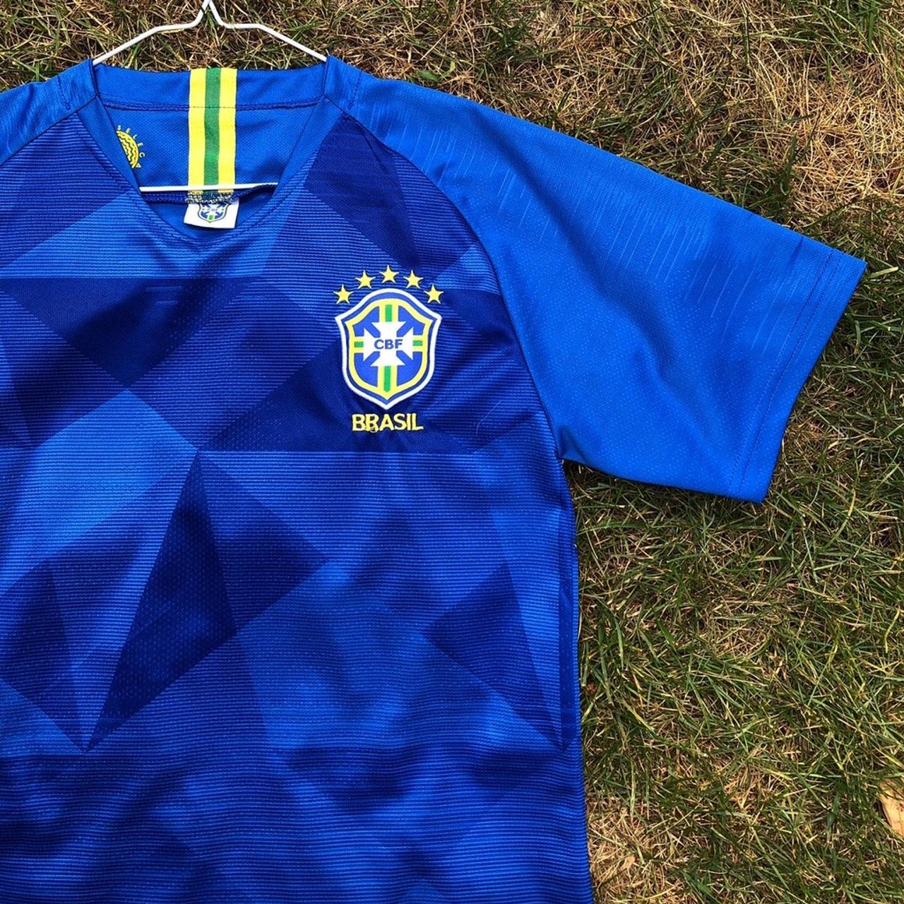 Brazil Soccer Jersey -- Size L