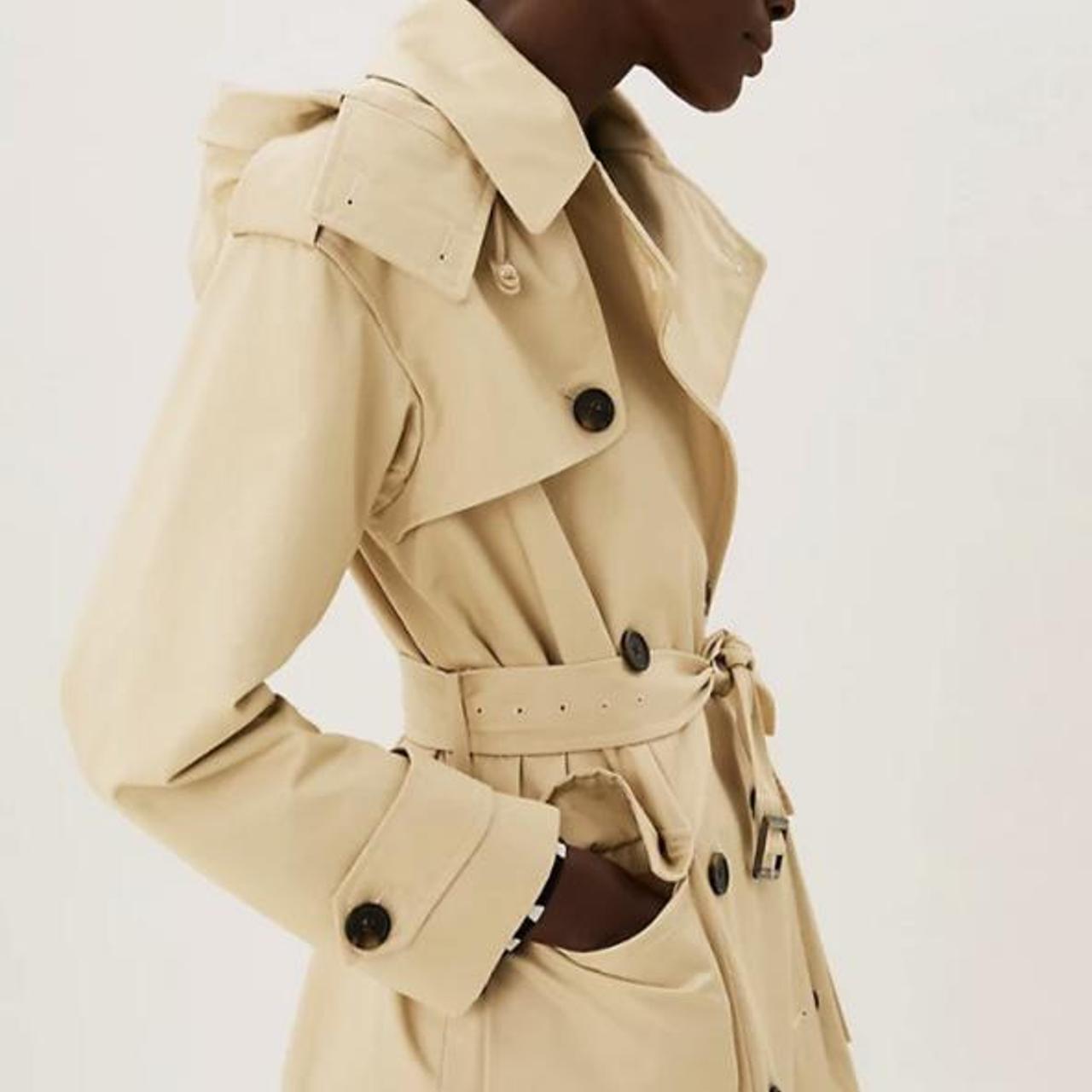 marks and spencer trench coat never worn brand new... Depop