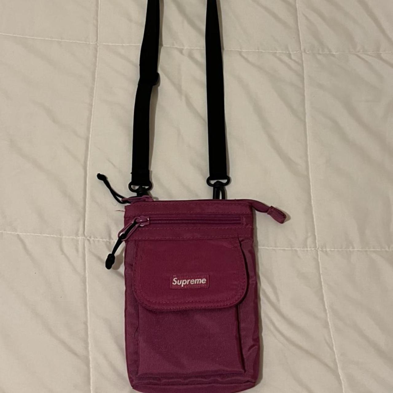 Purple supreme-shoulder-bag - Depop