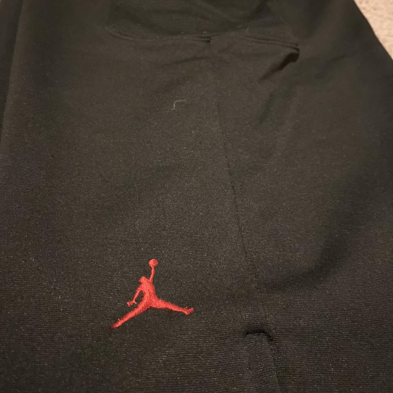 Red and cheap black jordan sweatsuit