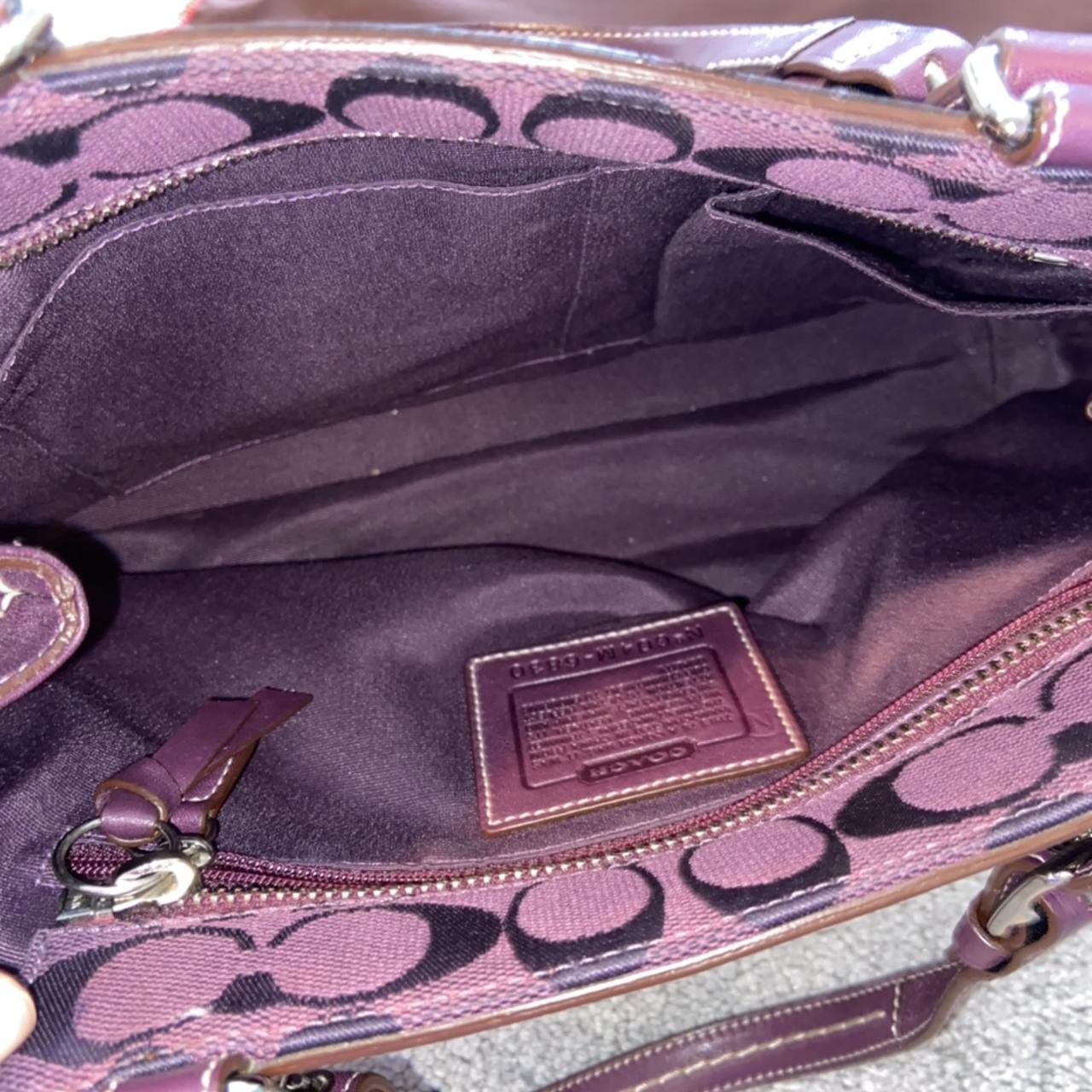 Coach Signature Hand Bag Purse With Original Dustbag... - Depop