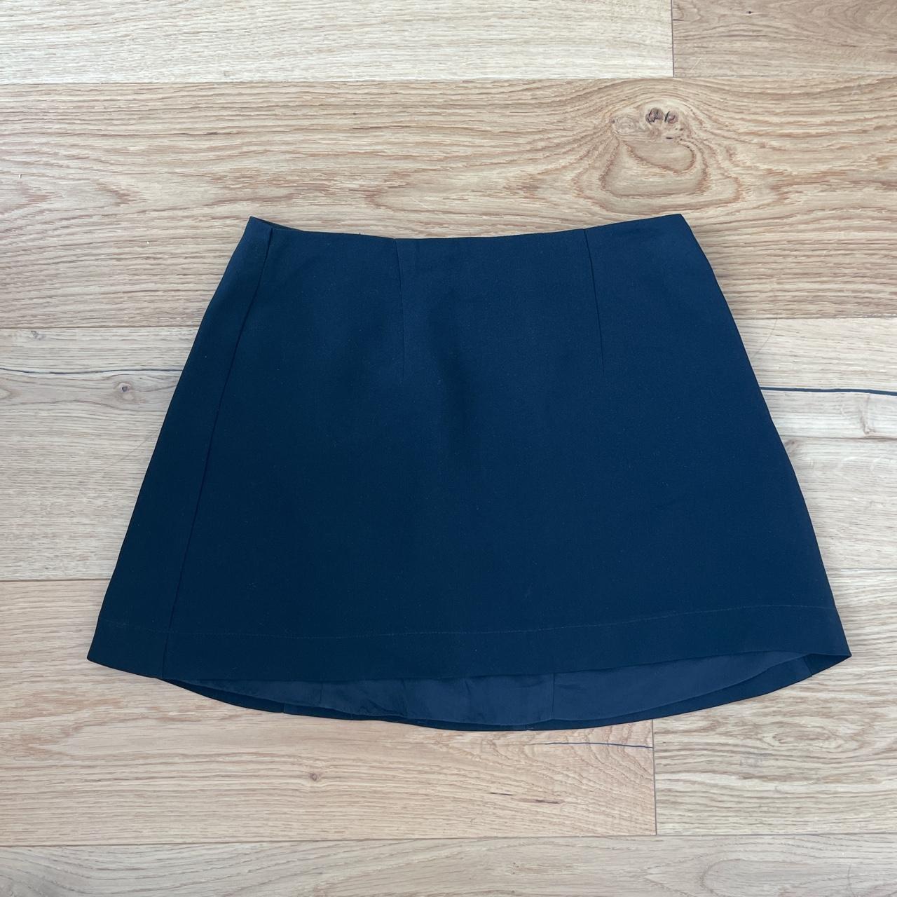 Mirror Palais Women's Black Skirt | Depop