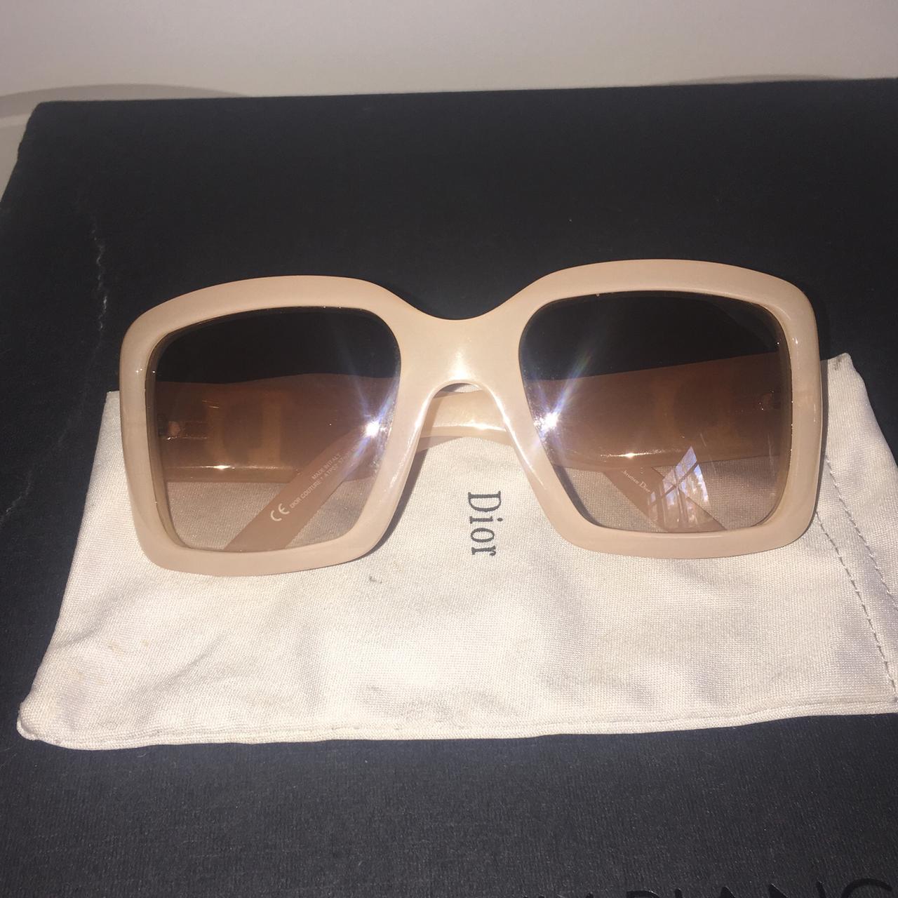 dior sunglasses beige