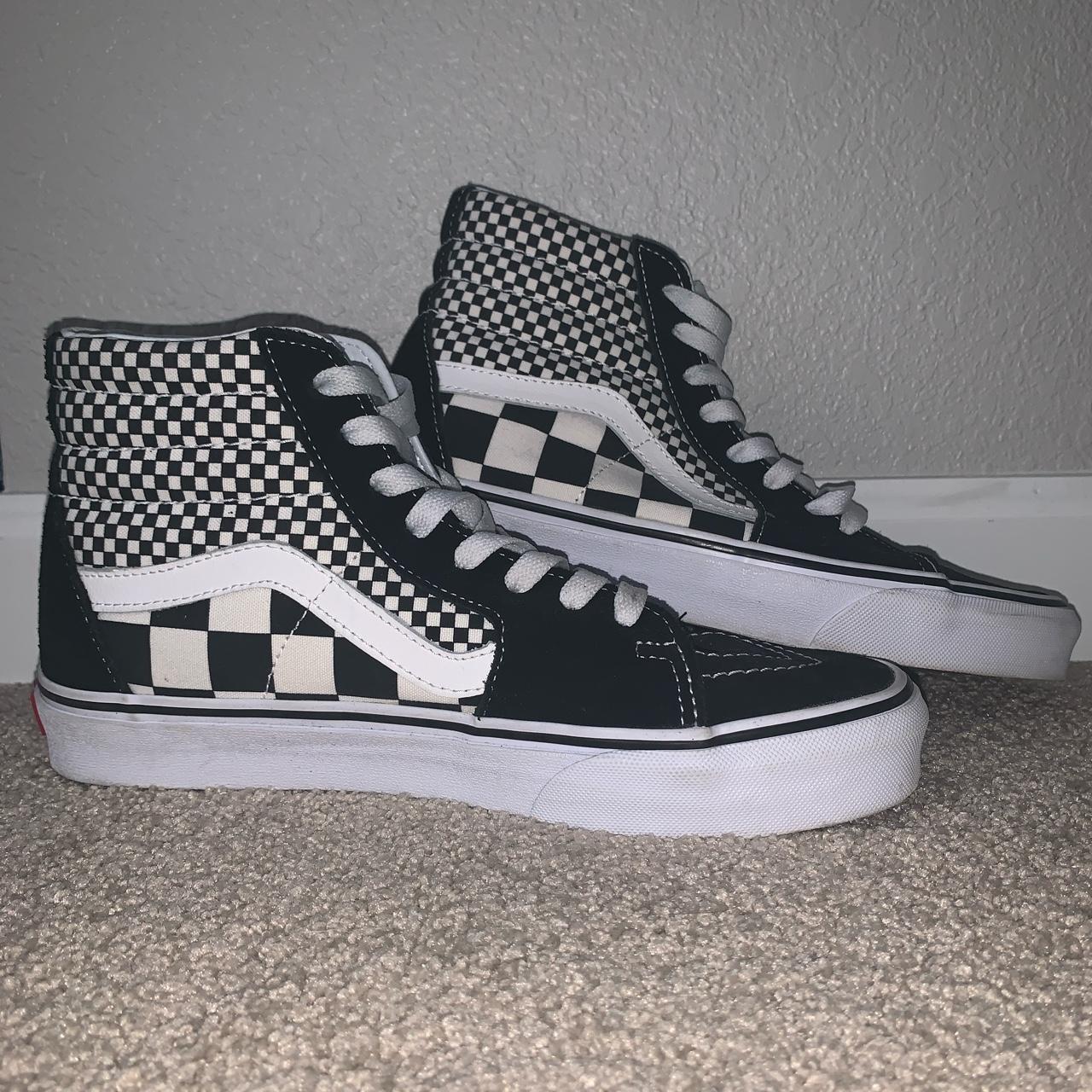 Double hotsell checkered vans