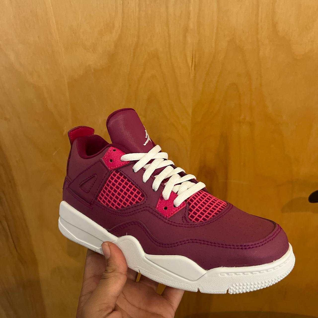 Jordan 4s -NEW -Comes with box but no lid -size 2Y - Depop