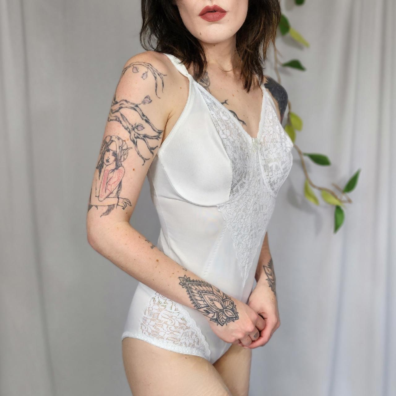 Sears Women's White Bodysuit (4)