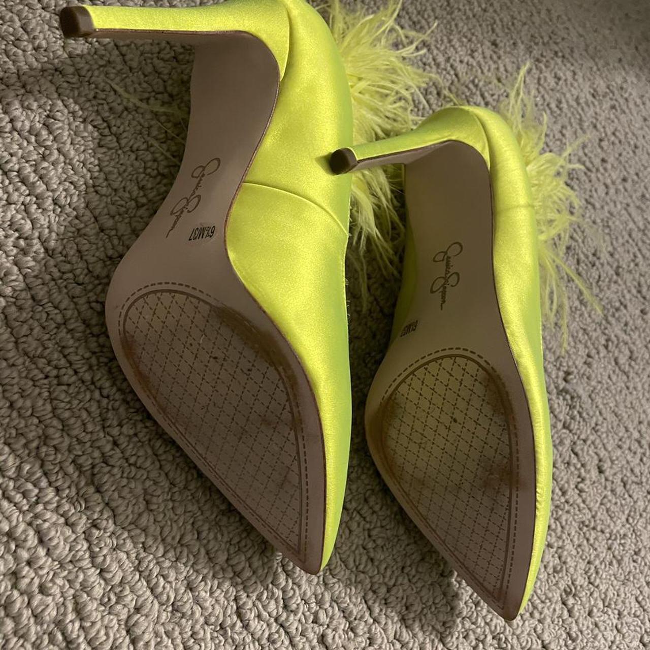 Jessica simpson hot sale yellow heels