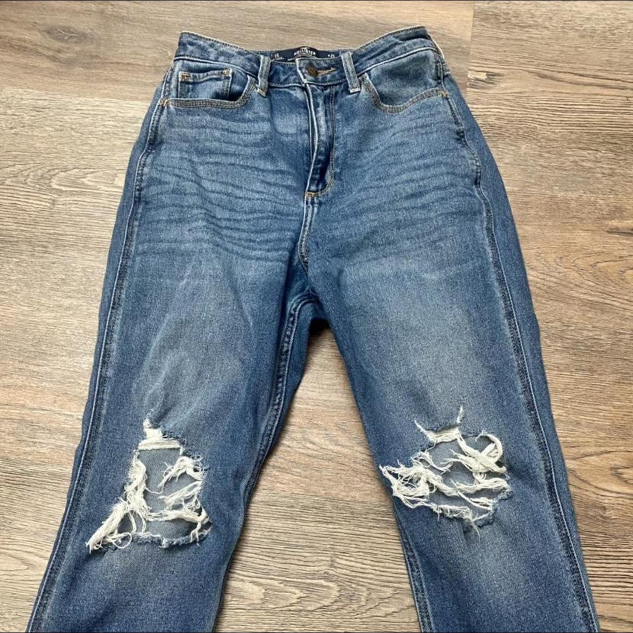 curvy ultra high rise mom jeans hollister