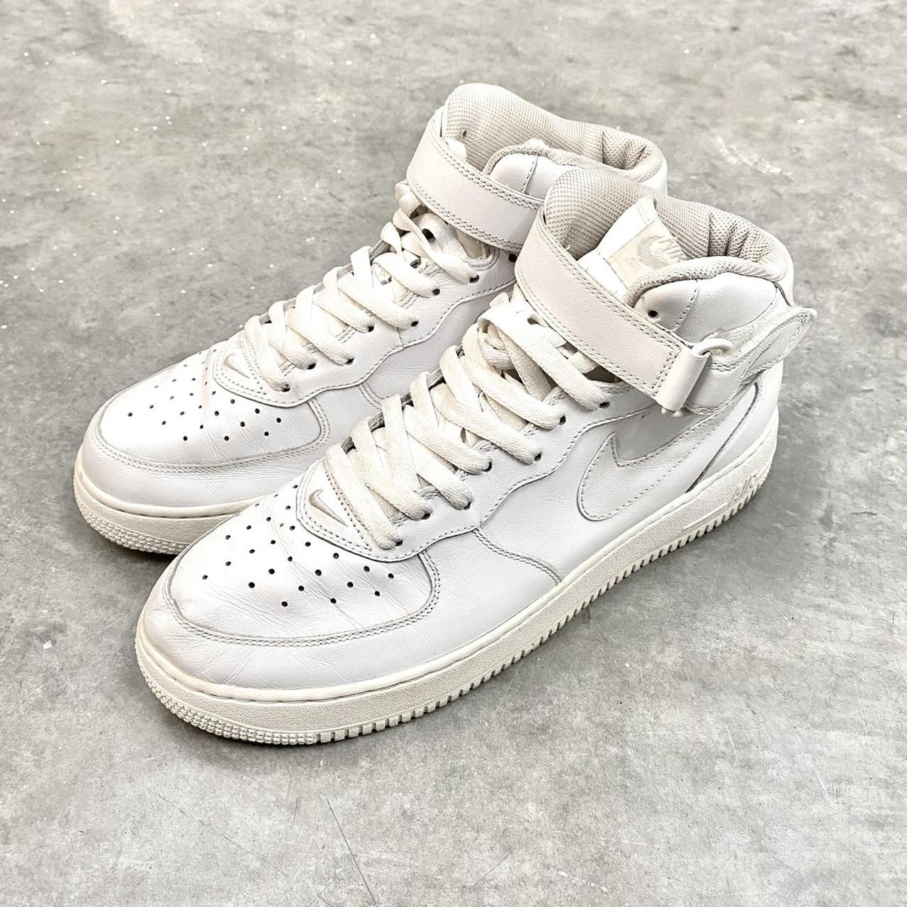 Nike Air Force 1 High trainers in triple white