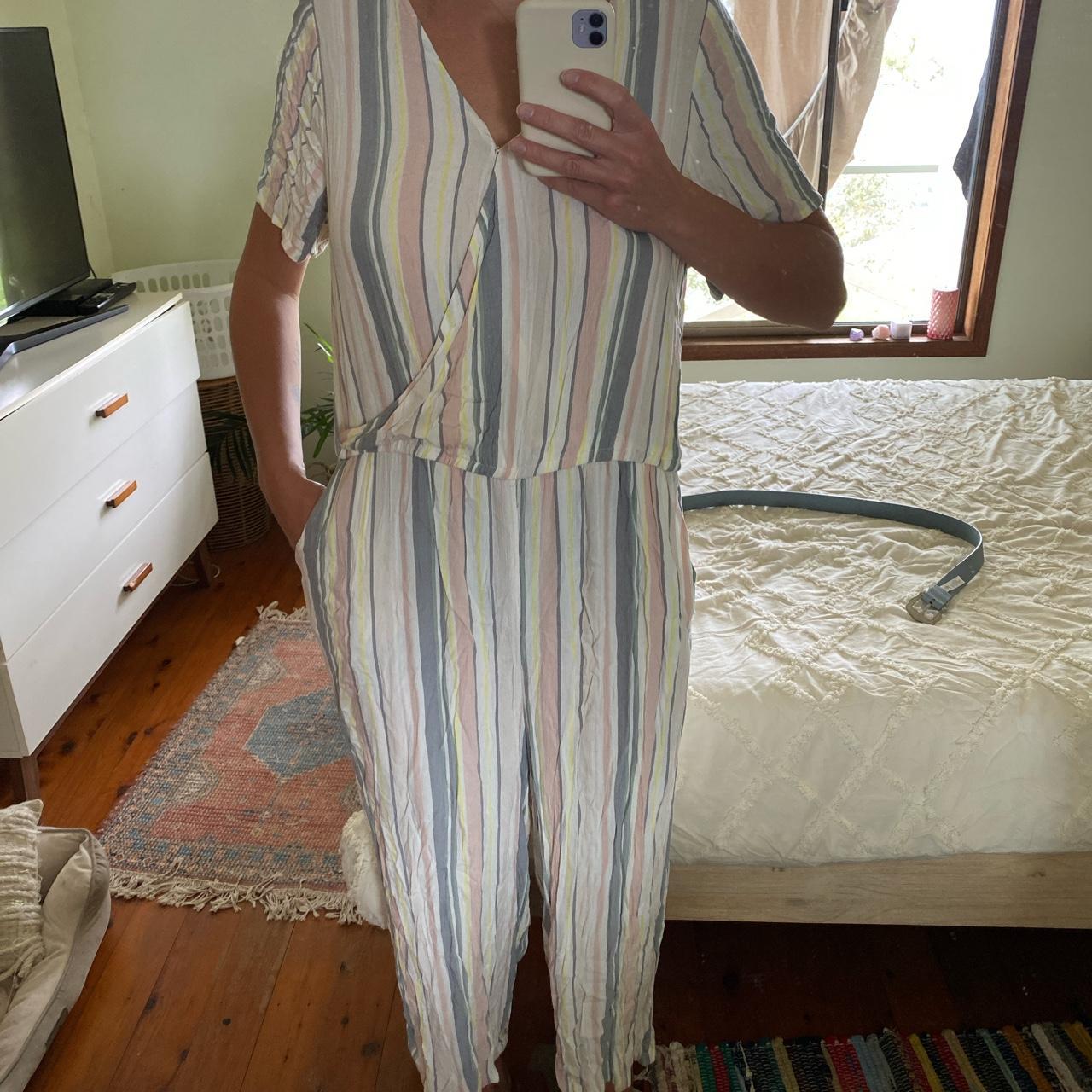 Cute pastel coloured Kmart jumpsuit. Unfortunately... Depop