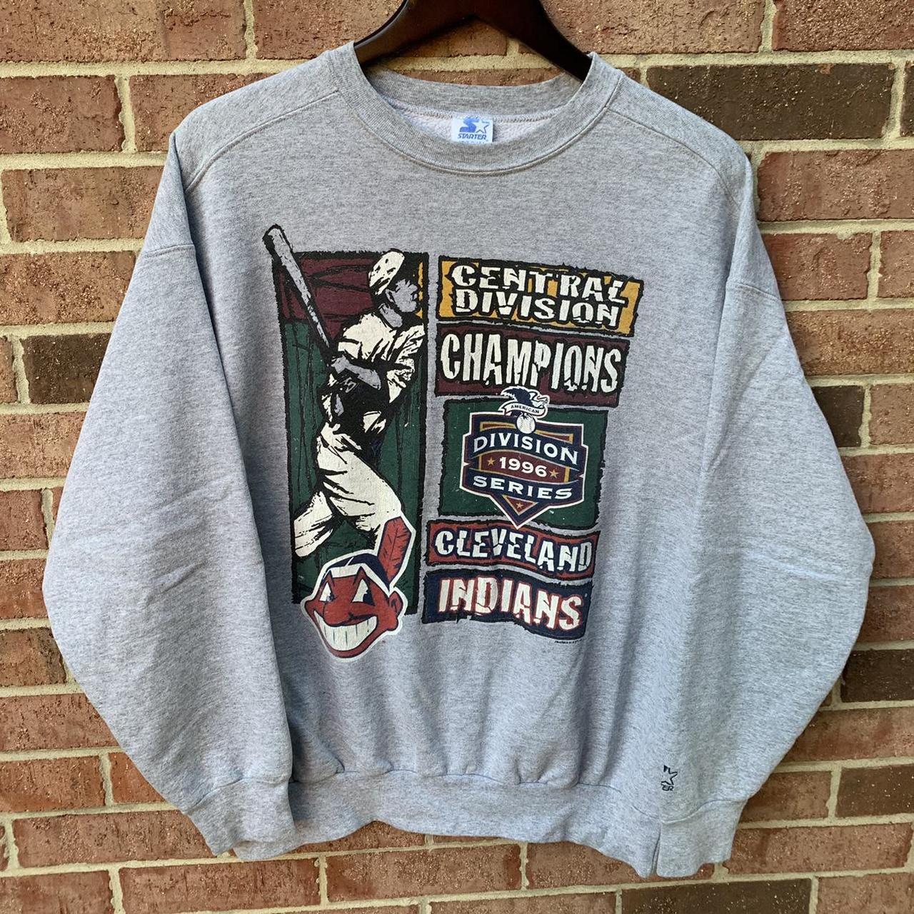 Cleveland Indians Long Sleeved Shirts Size Large - Depop