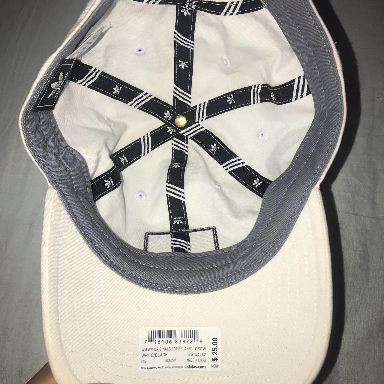 baseball cap white eqt hat