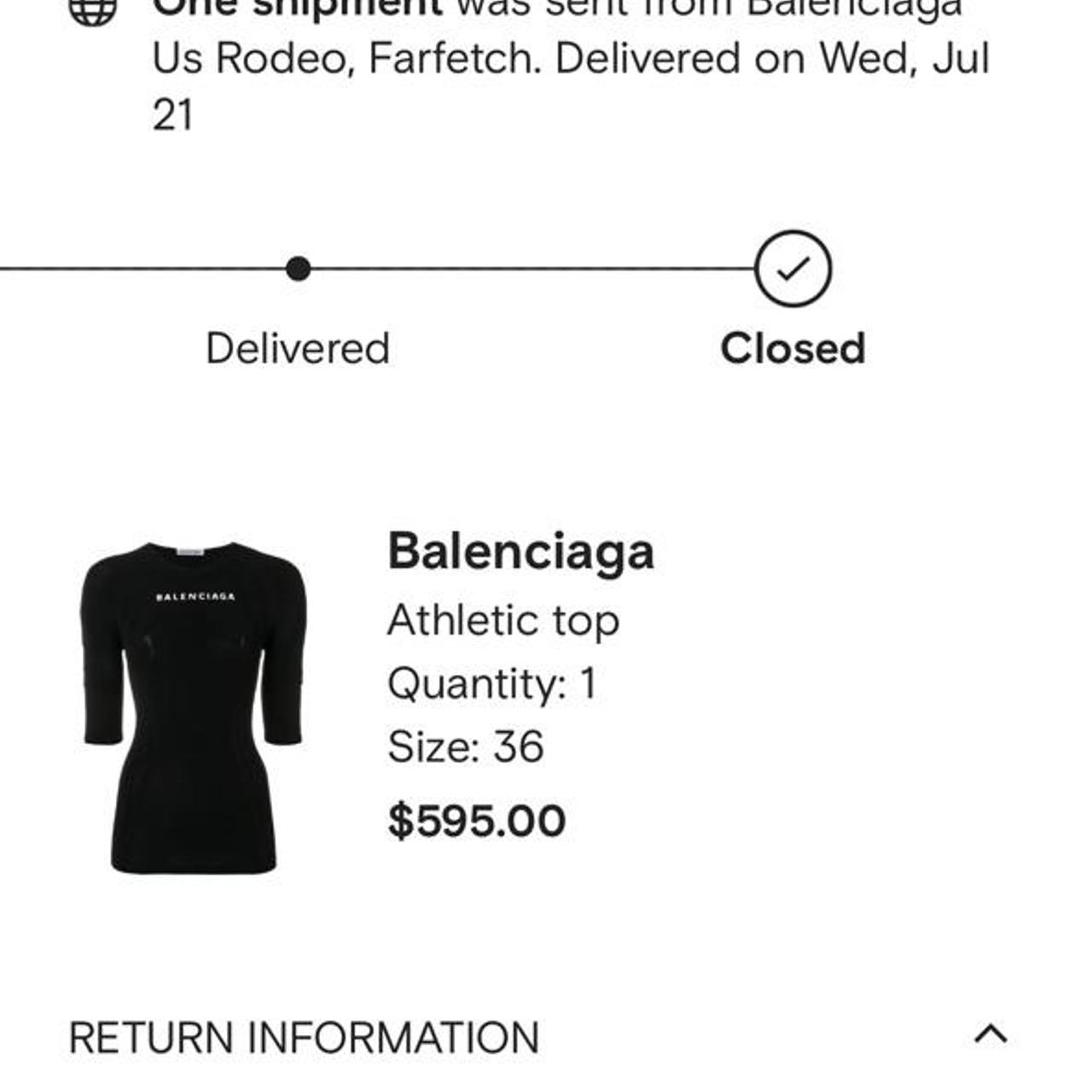 balenciaga athletic moletom com capuz