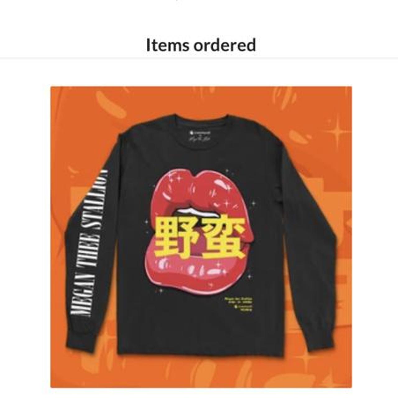 megan thee stallion x crunchyroll moletom com capuz