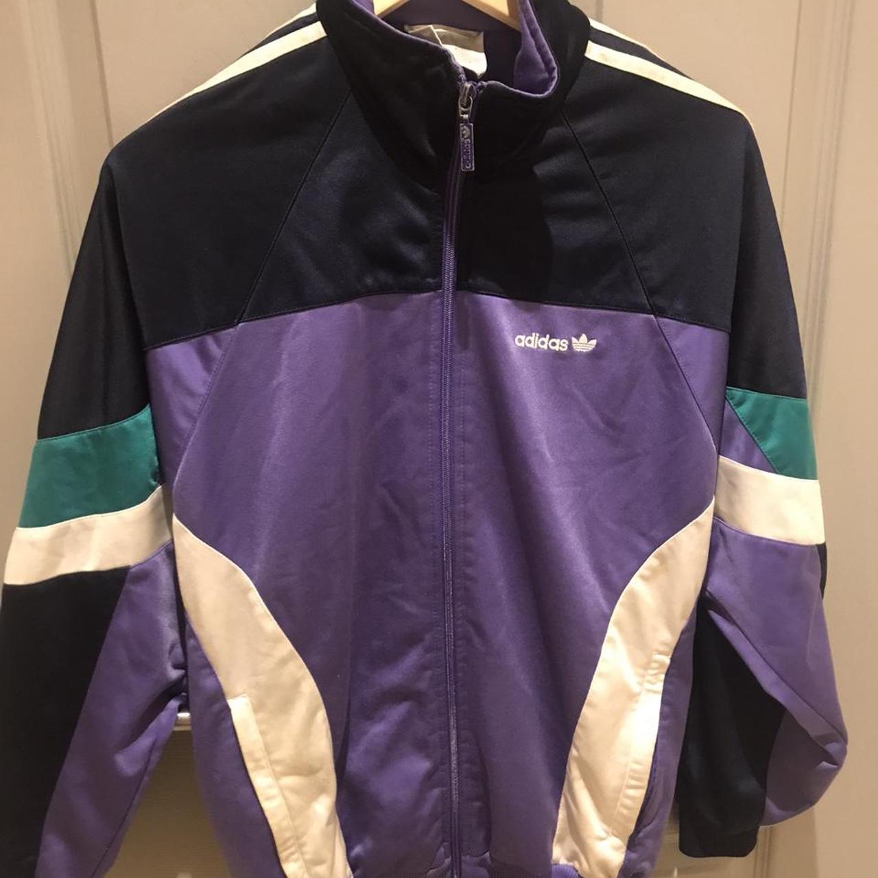 Vintage jacket #adidas #purple #jacket #retro... -