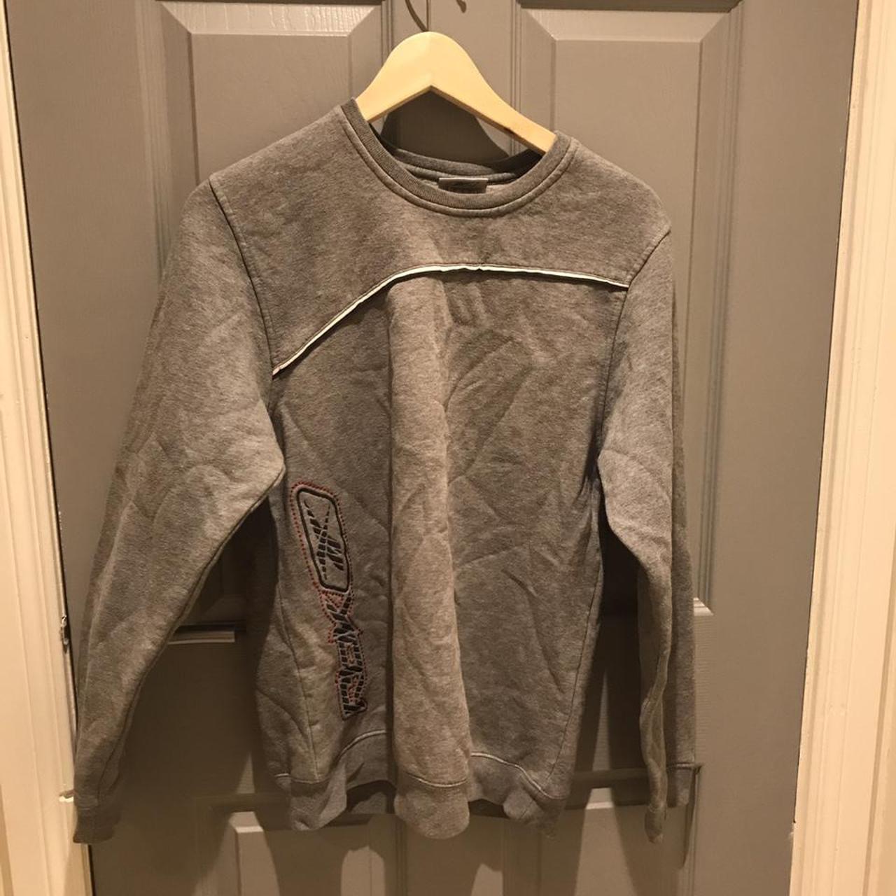 vintage reebok grey sweatshirt