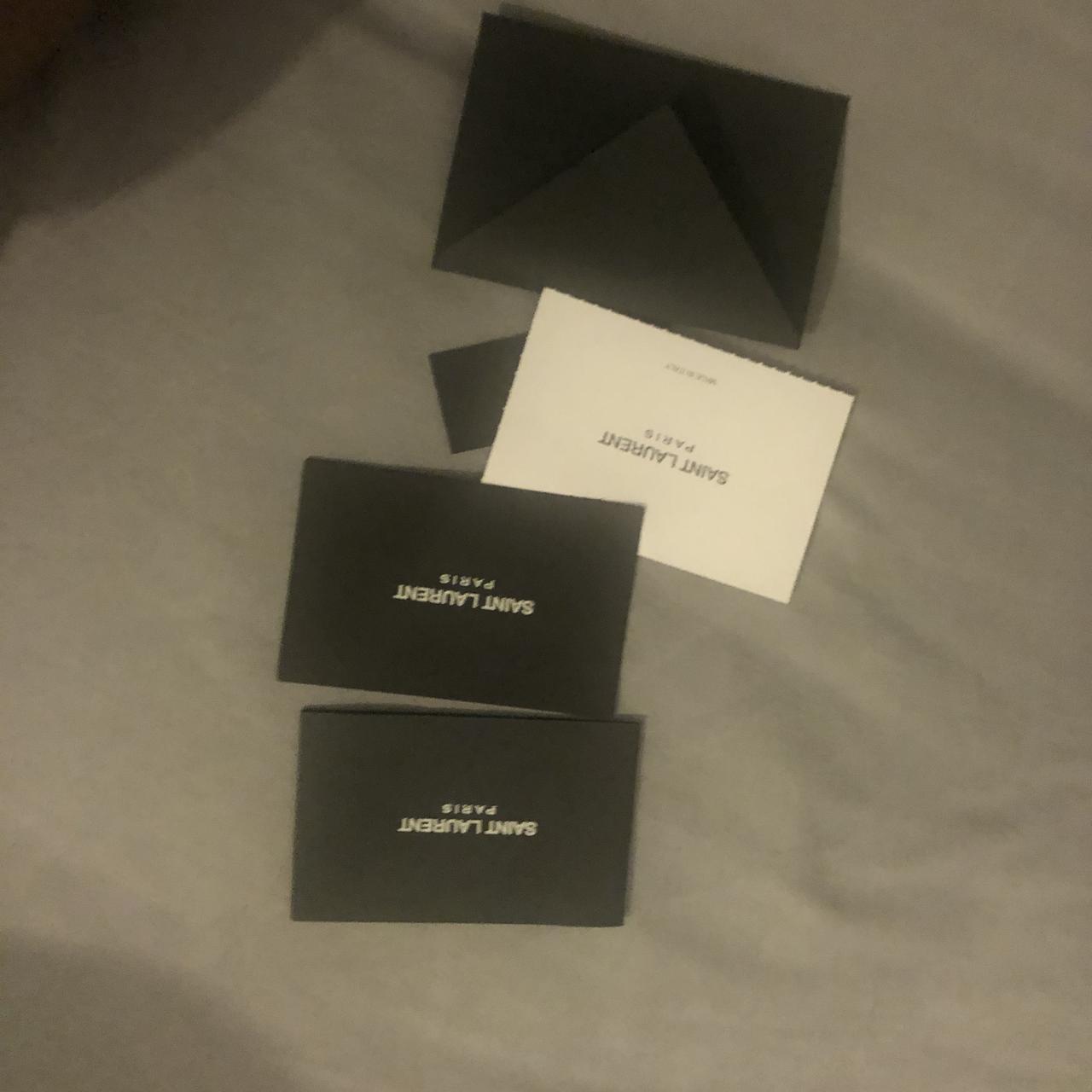 authenticity card ysl