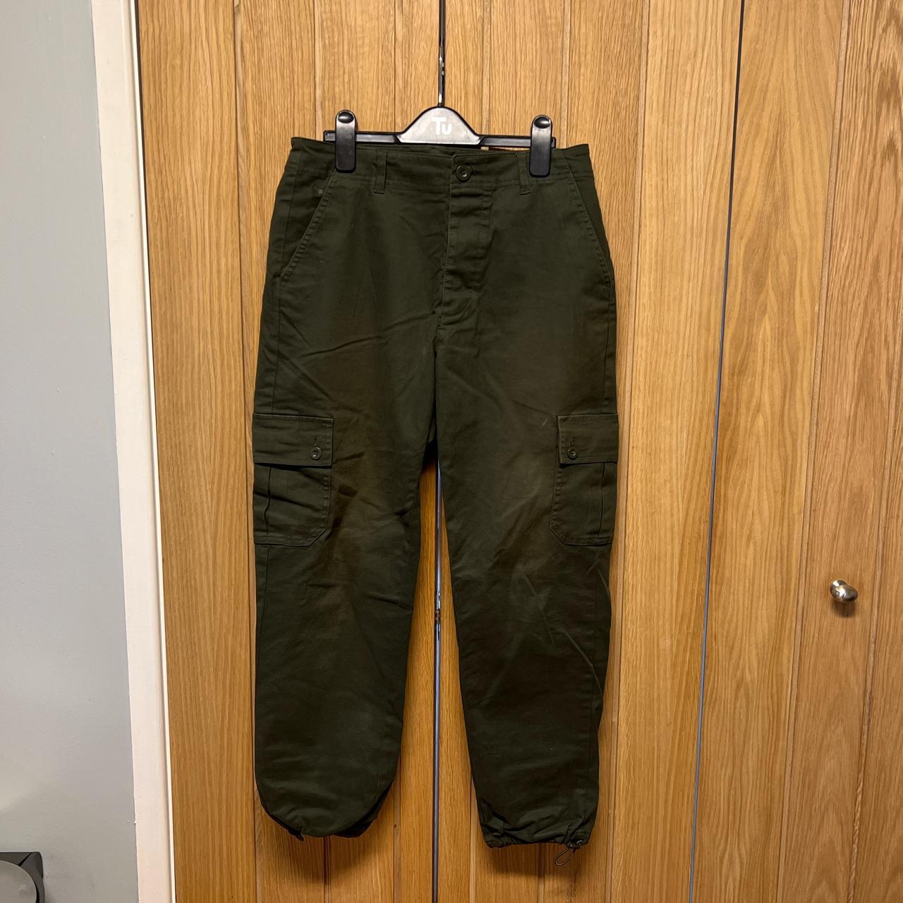 ASOS Men's Green and Khaki Jeans | Depop