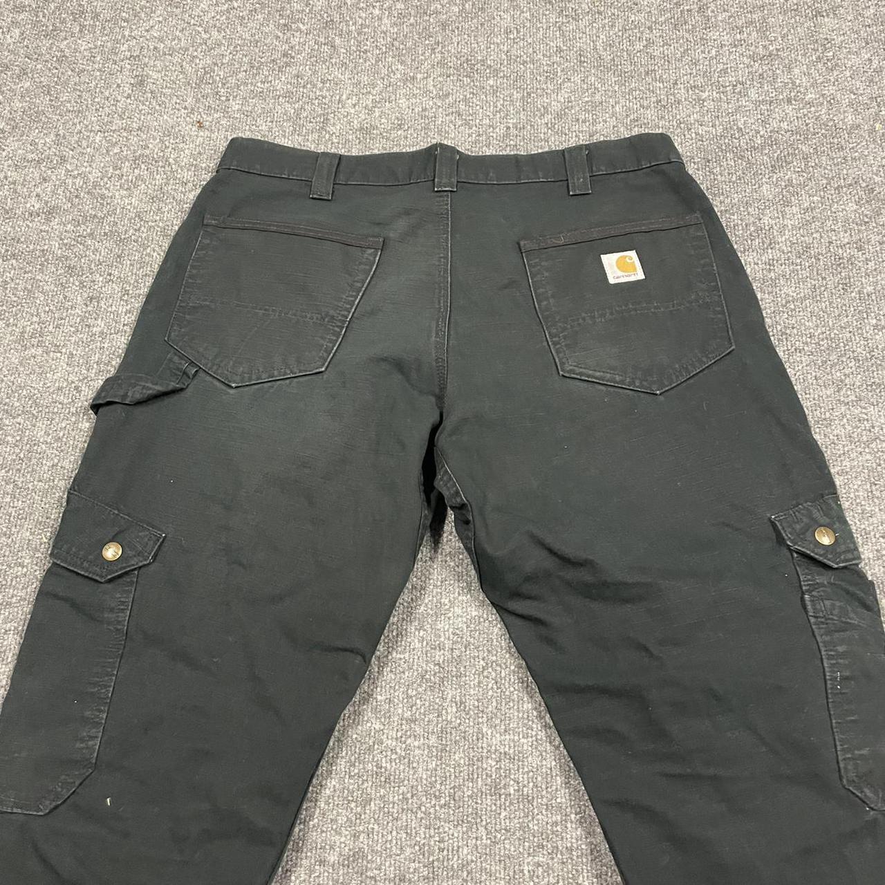VTG Carhartt Cargo Double Knee Carpenter Pants Mens... Depop
