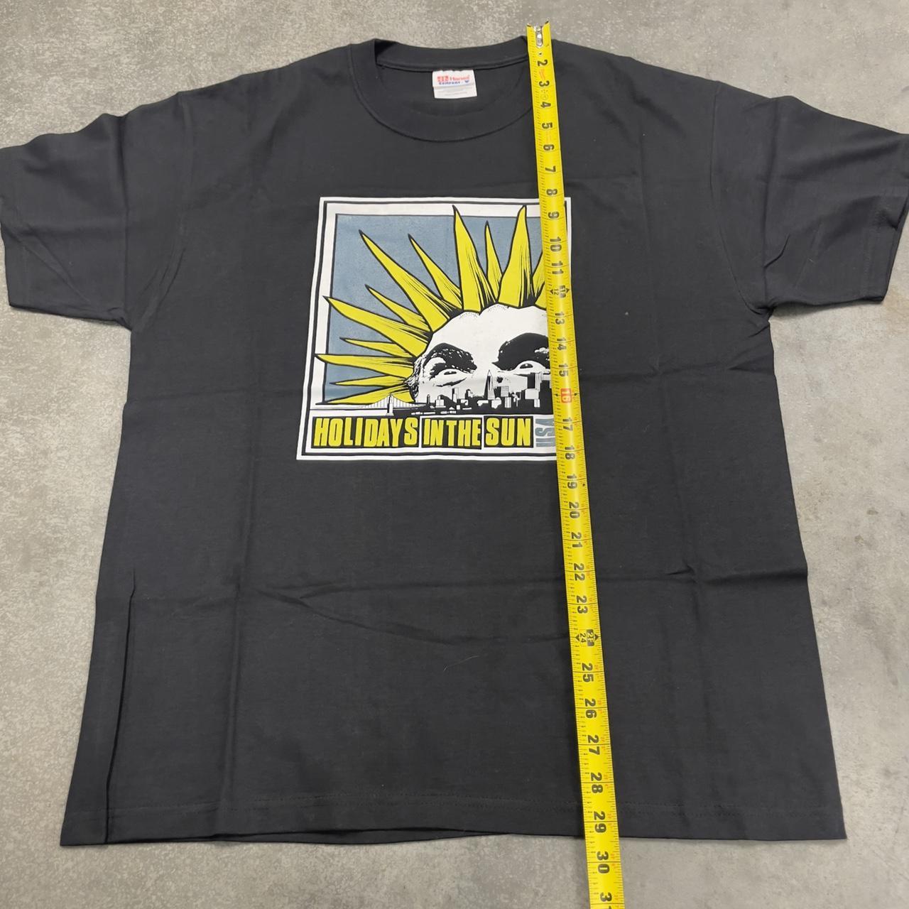 Hanes Men's Black and Yellow T-shirt (4)