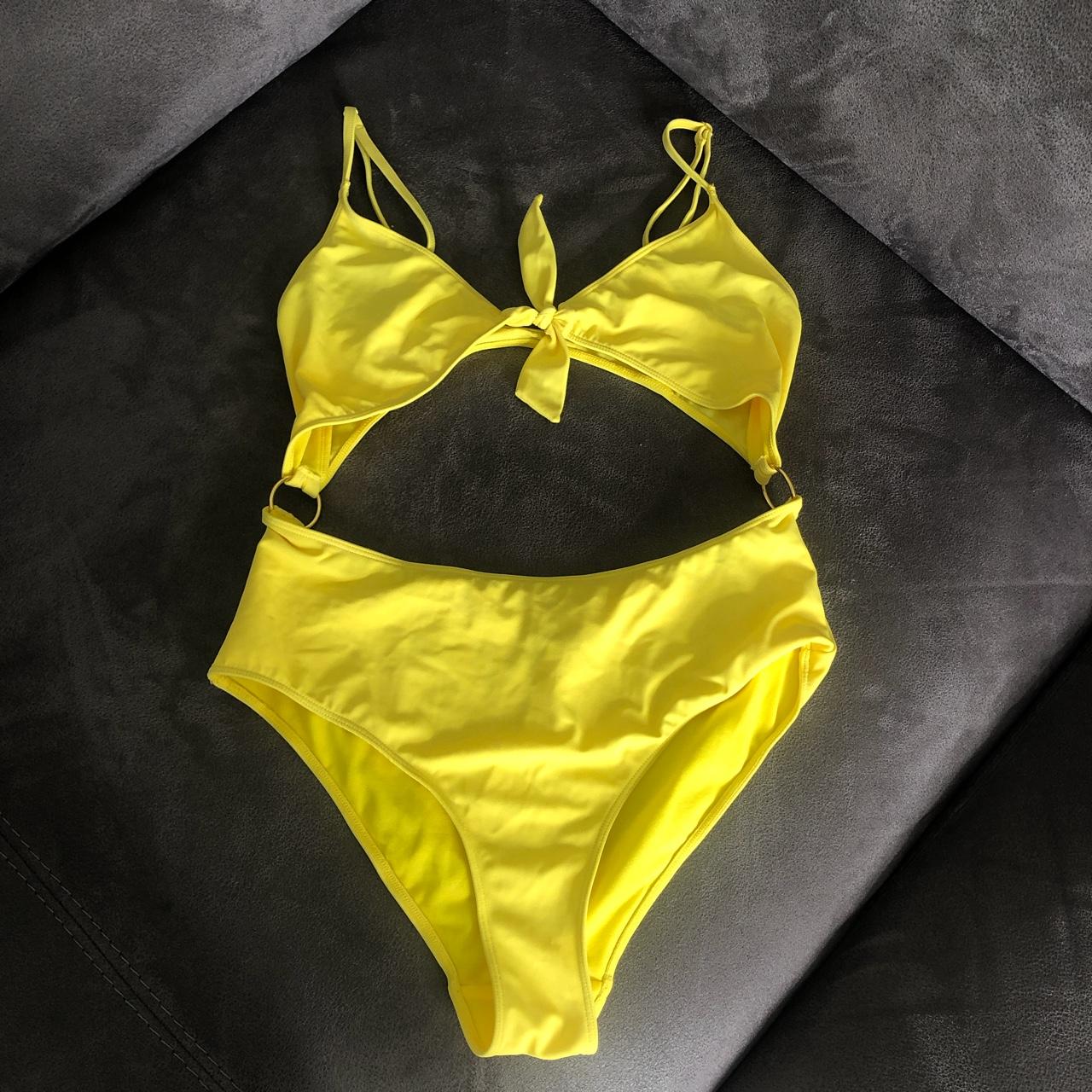 Yellow ann deals summers swimsuit