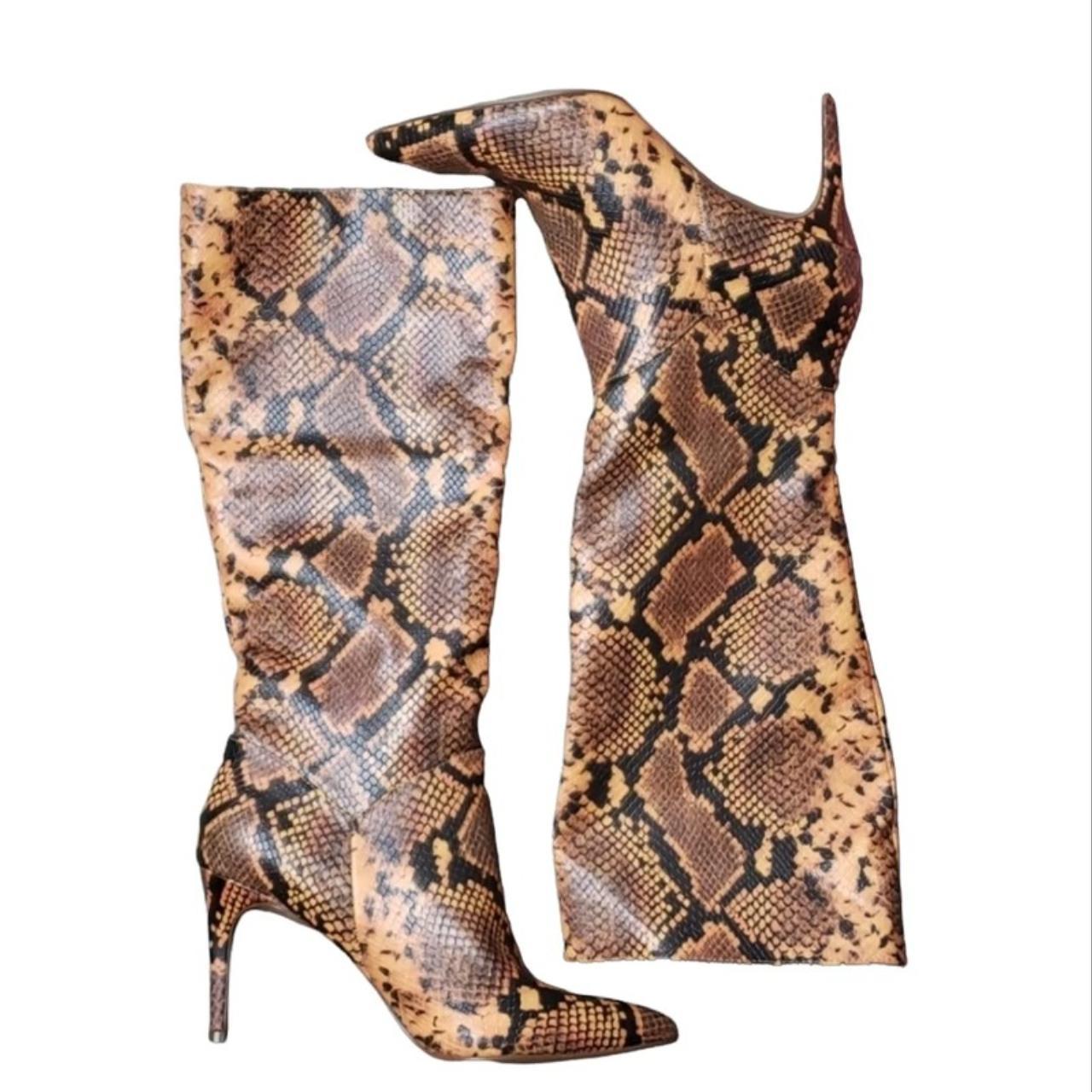 Steve madden hotsell kinga boot snake